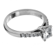 Zlatý prsten s brilianty 1,18 ct